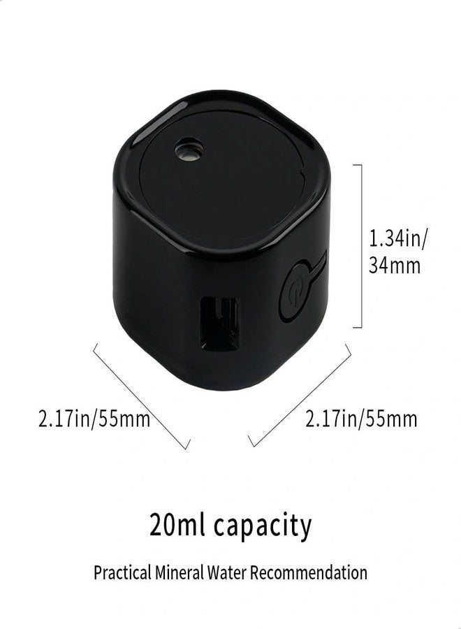 watchget 20ml Coffee Bean Atomizer Rdt Sprayer for Reducing Coffee Power Static with Magnetic base, Portable Electric Nano-Atomizer Rechargeable Espresso Sprayer with Orange Silicone Case, Black - Image 2