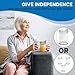 Providence Spillproof 12oz Adult Sippy Cup with Handles Independence Sip Cups for Adults with Limited Mobility Handicap Cups for Elderly Care Made in the USA PSC 503 Pack - Image 4