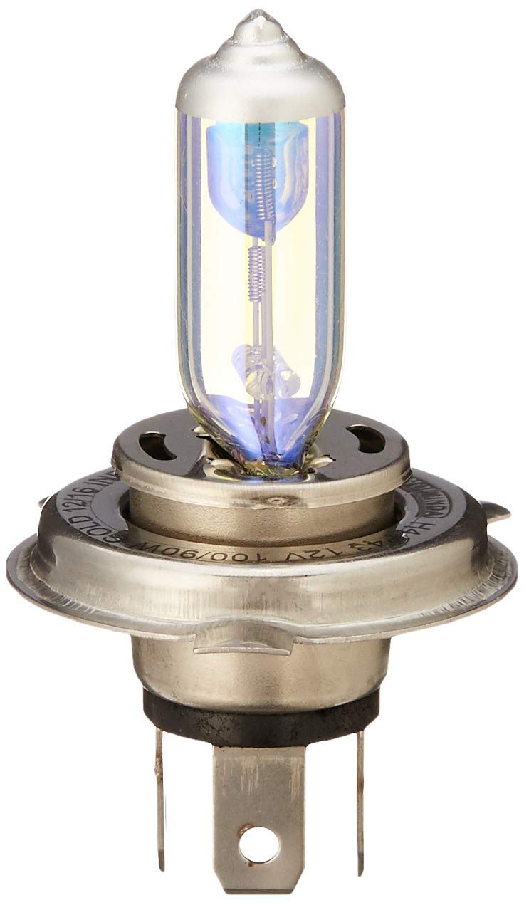 UNO Minda مصباح هالوجين H4-5010 H4 P43 12V 100/90W للضباب والمطر - زجاج كوارتز - Image 1