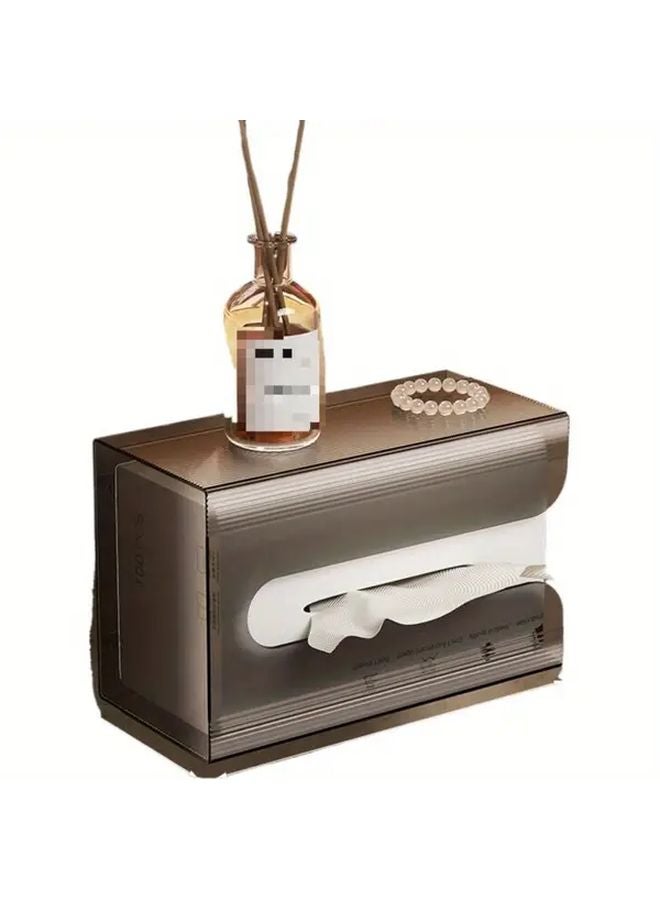 Variant Suction Cup Bathroom Organizer No Drill Toilet Paper Holder Washcloth Storage Box - Image 1