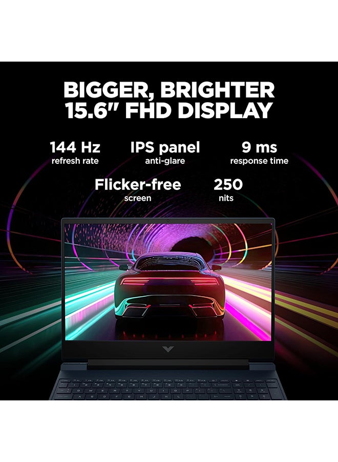 HP كمبيوتر محمول Victus للألعاب بشاشة مقاس 15.6 بوصة ومعالج Core i5-12450H وذاكرة وصول عشوائي سعة 16 جيجابايت ومحرك أقراص SSD سعة 512 جيجابايت وبطاقة رسومات Nvidia Geforce RTX 3050 سعة 4 جيجابايت ونظام التشغيل Windows 11 Home - Image 4