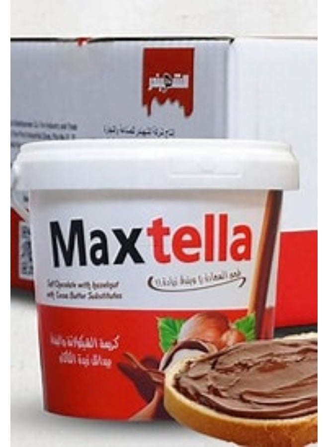 Maxtella Chocolate Hazelnut Spread – 450g Jar – Rich Creamy Chocolate with Premium Hazelnuts - Image 4