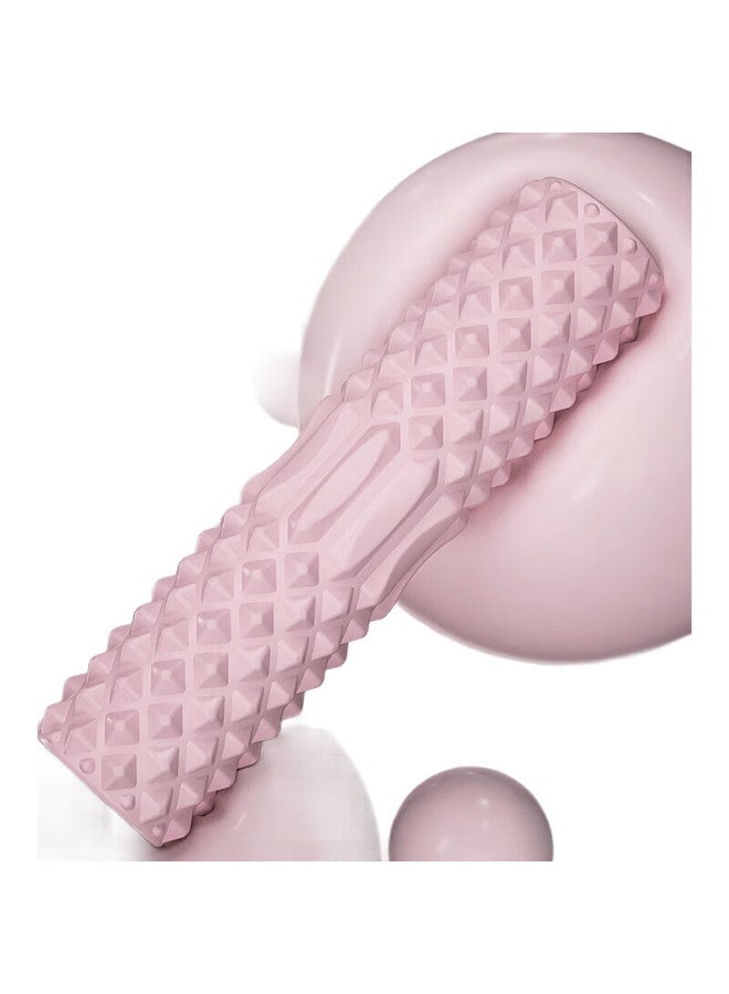 Keep Foam Roller Set Of Two, Muscle Relaxation Massage Stick, Roller Yoga Equipment, Combination Pack In Cherry Blossom Pink - Image 2