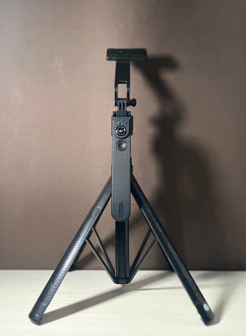 ني فو عصا سيلفي ذكية بتتبع أوتوماتيكي وإيماءات يد – للبث المباشر والتصوير الاحترافي - Image 2