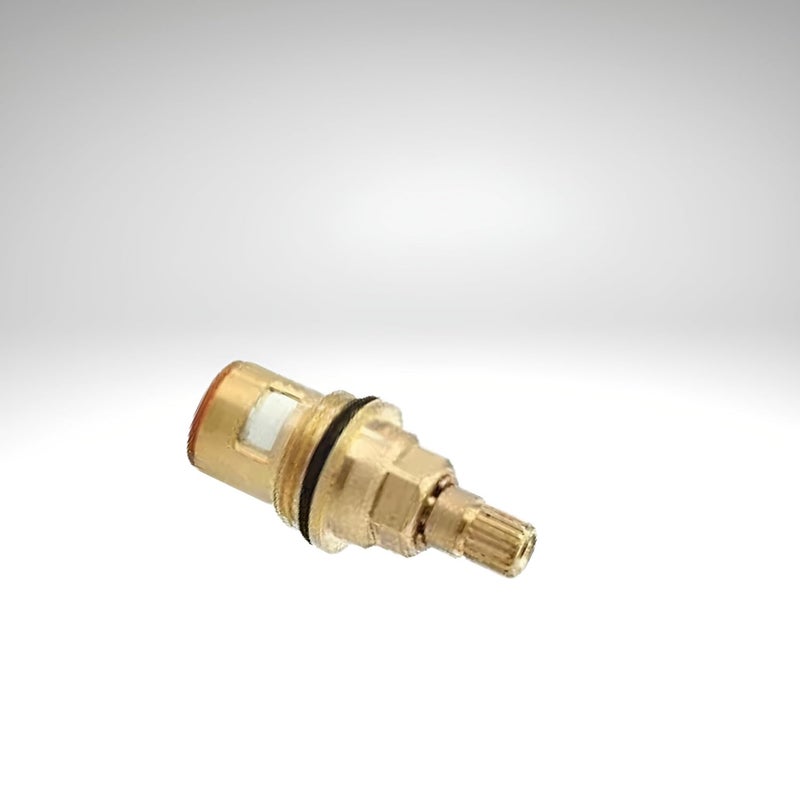 NEW WARE NEW WARE Brass Ceramic Disc Cartridge Ess Trend Type Quarter Turn 12 for Bathroom Kitchen Tap Faucet Valve Hot and Cold Pack of 2 - Image 2