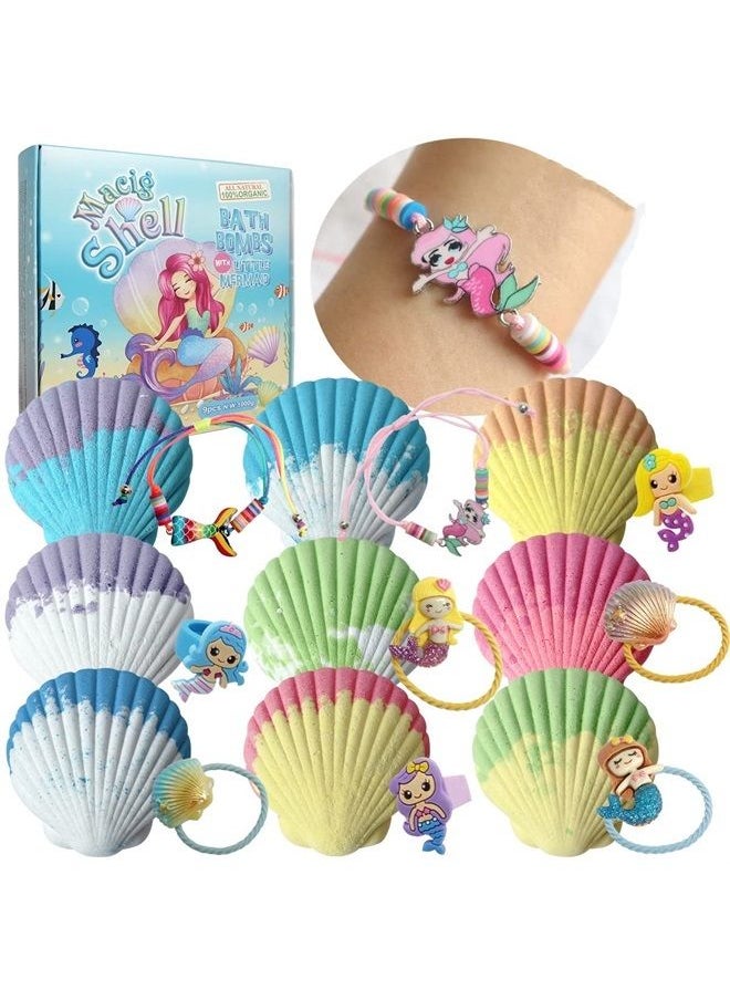 Magic Shell Bath Bomb Gift Set for Kids, 9 Pack, with Little Mermaid for Girls, Organic Bath Bombs with Surprise Inside. - pzsku/Z67E4EA1F8A81CF1F232EZ/45/_/1681702414/1cad273b-dd33-4ffc-8bf9-324fc897964c