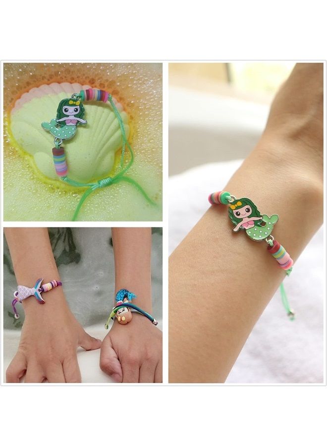 BB Magic Shell Bath Bomb Gift Set for Kids, 9 Pack, with Little Mermaid for Girls, Organic Bath Bombs with Surprise Inside. - Image 4