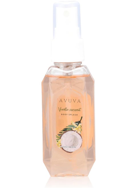 Avuva Body Splash Vanilla Coconut 55 ML