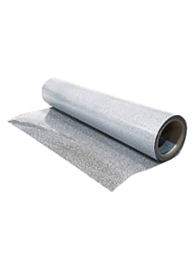 Heat Transfer Vinyl Sticker  GLITTER Silver PVC Gillter Silver