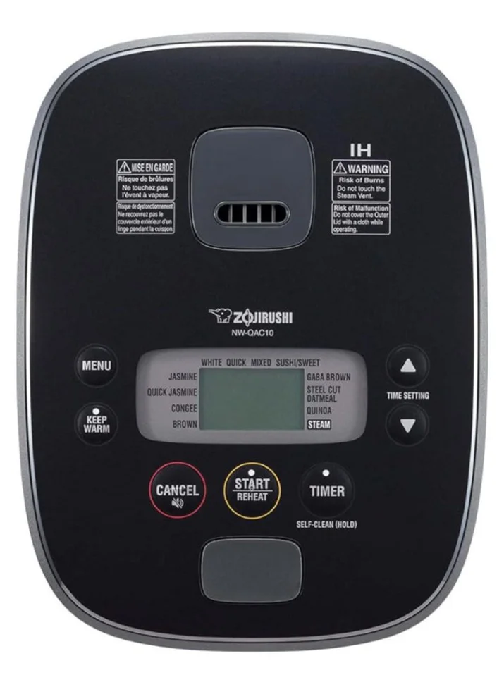 Zojirushi Electronic Rice cooker/ warmer 1.0 ltr, BLACK