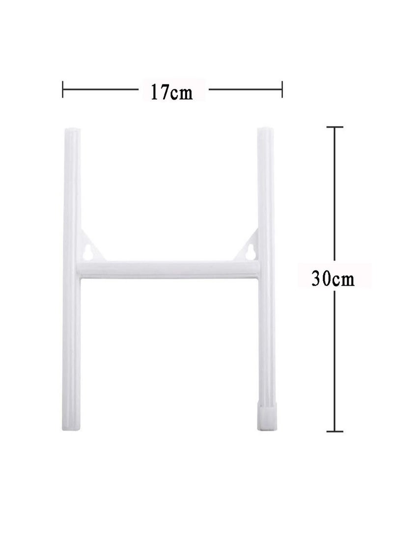 سلة حرف بإضاءة النيون باللون الأحمر الدافىء – H - Image 2
