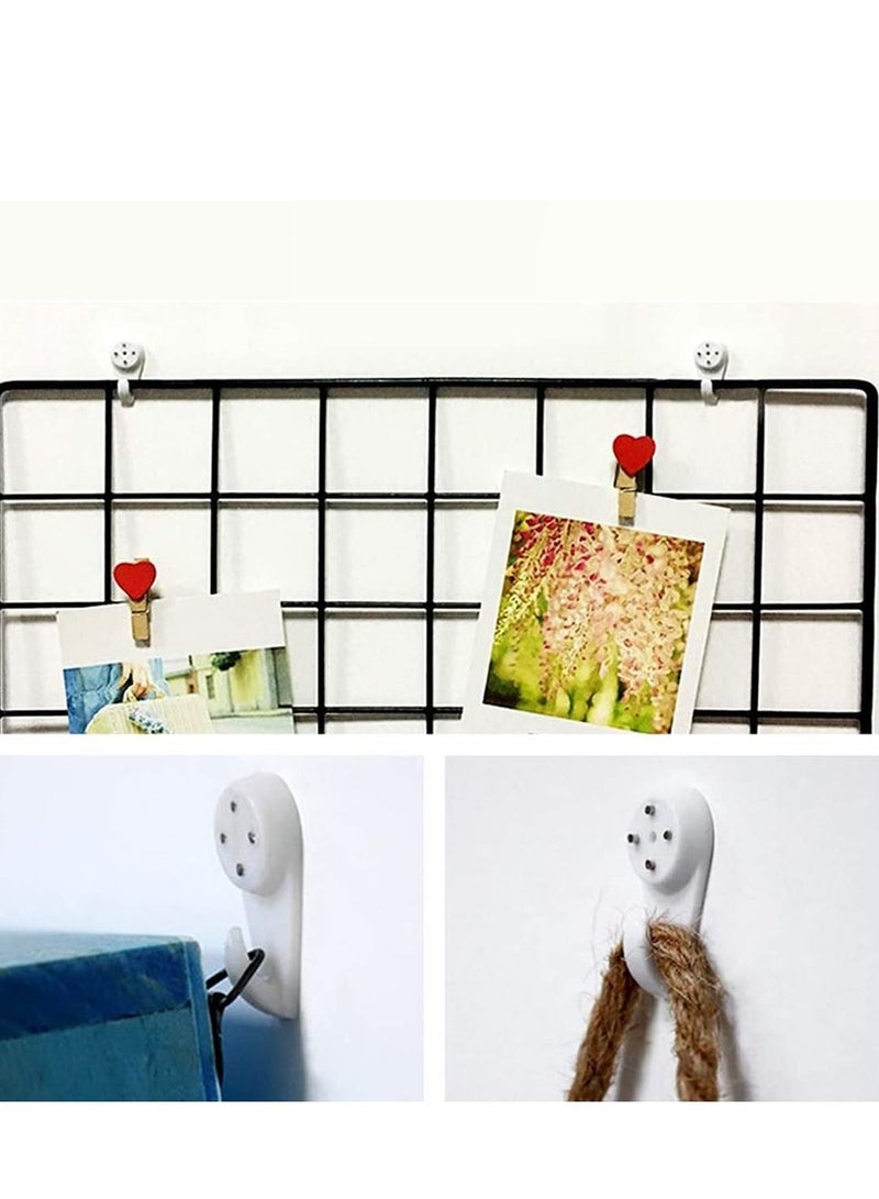 CATANES 48 Pack For Concrete Wall Hanging Hooks with Invisible Nails Small - Image 4