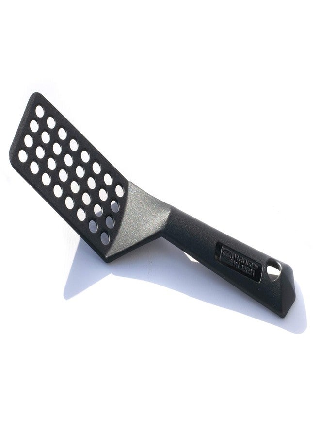 Range Kleen Black Nonstick Slotted Spatula/Turner for Crepes, Brownies, Lasagna - Image 1