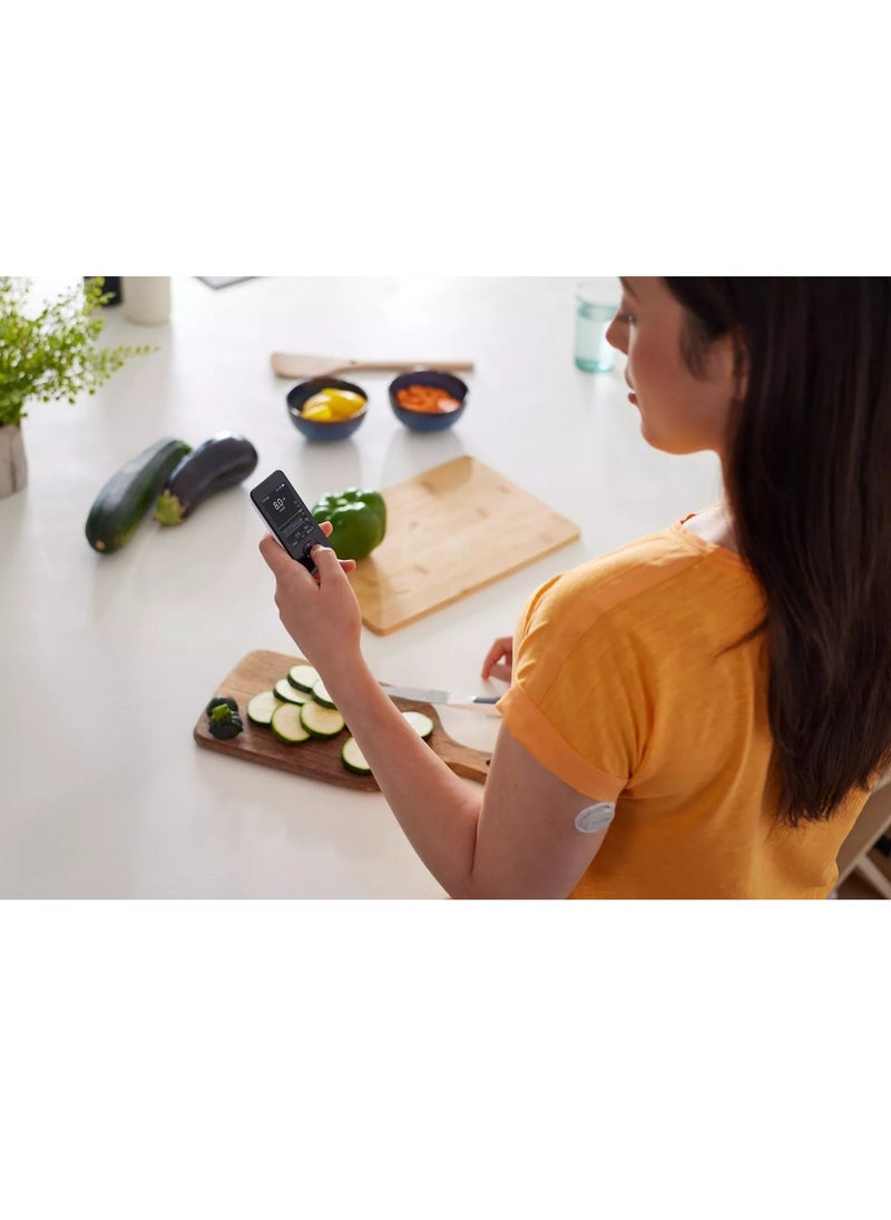 Dexcom One+ - Blood Glucose Sensor Offers Continuous Glucose Monitoring with Precision and Discretion Scan-free, Calibration-Free Measurement, Waterproof