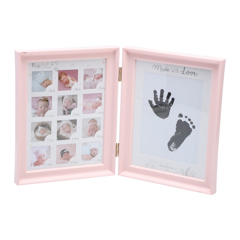 🧸 إطار ممرضة مثالي لتوثيق مراحل تطور الطفل بتصميم متين مع دعامة خلفية - Image 1