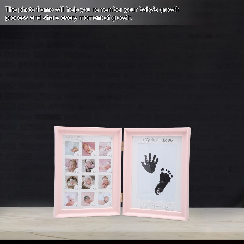 🧸 إطار ممرضة مثالي لتوثيق مراحل تطور الطفل بتصميم متين مع دعامة خلفية - Image 4