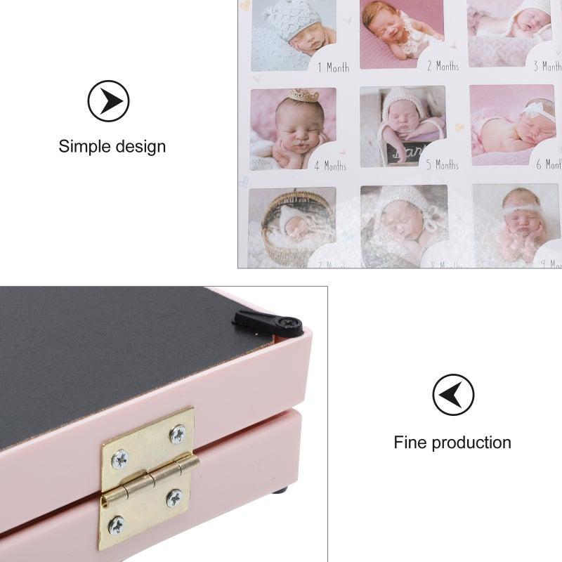 🧸 إطار ممرضة مثالي لتوثيق مراحل تطور الطفل بتصميم متين مع دعامة خلفية - Image 2