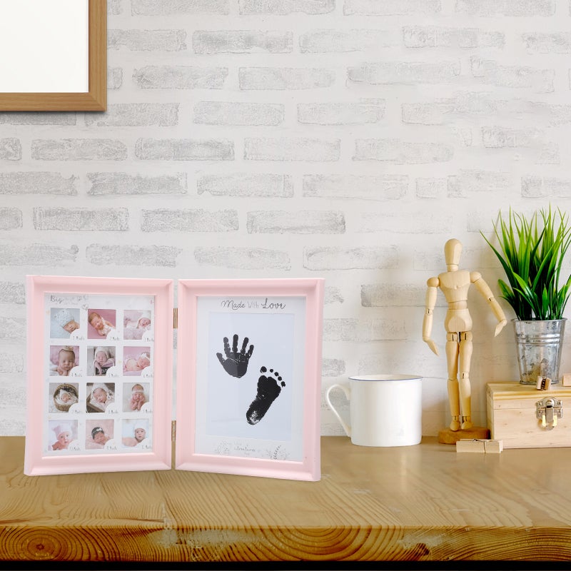 🧸 إطار ممرضة مثالي لتوثيق مراحل تطور الطفل بتصميم متين مع دعامة خلفية - Image 5