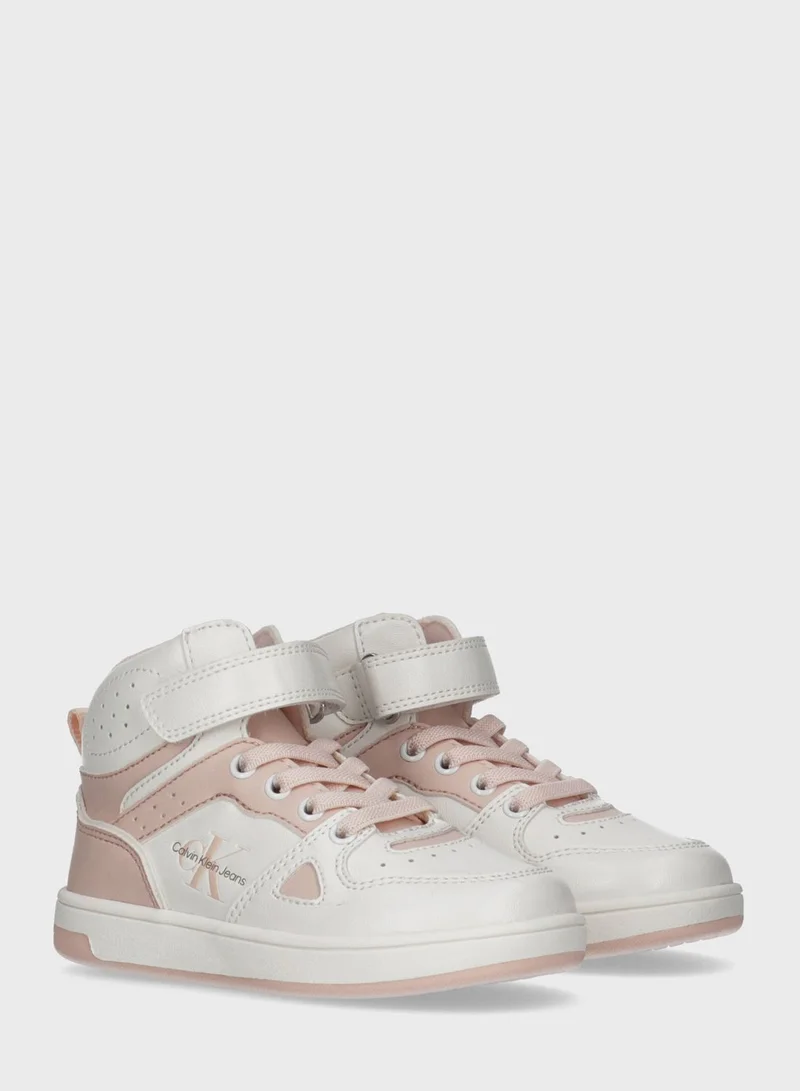 Calvin Klein Jeans Kids Lace Up Sneakers