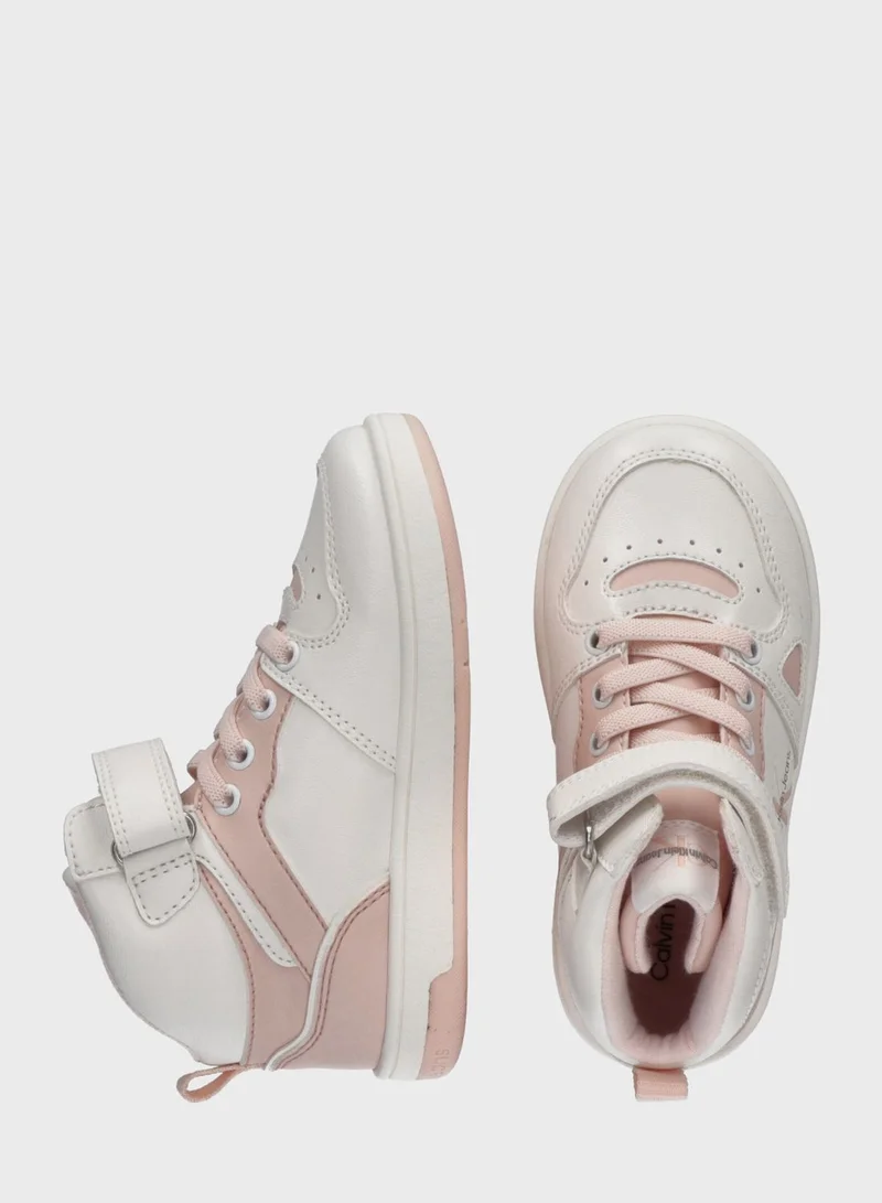 Calvin Klein Jeans Kids Lace Up Sneakers