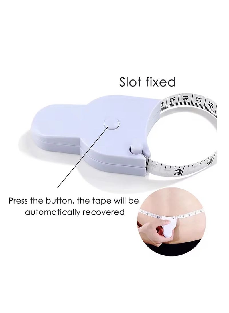 Glowudz 150 cm Body Measurement Retractable Tape Self tightening Automatic Telescopic  - Image 3
