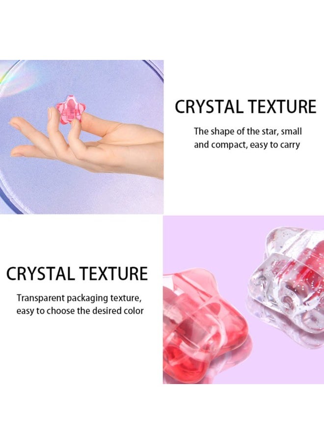 klarako - Mini Star Lipstick Set, 4Pcs Waterproof Long Long Lasting Matte Lipstick Set, Cute Mini Capsules Velvet Lipstick Set for Women - Image 1