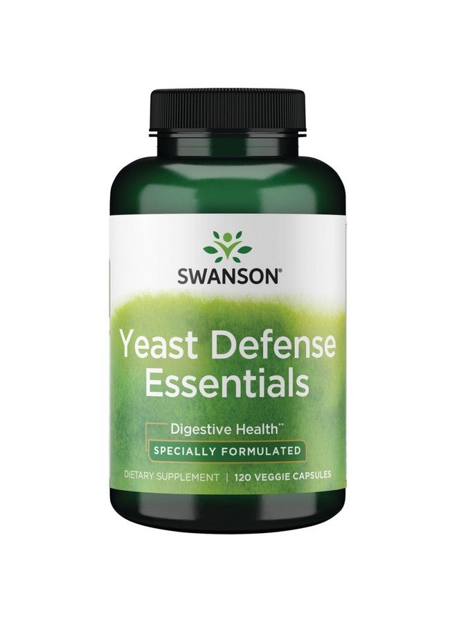 Swanson Yeast Defense Essentials 200 Million Cfu 120 Veg Capsules - Image 1