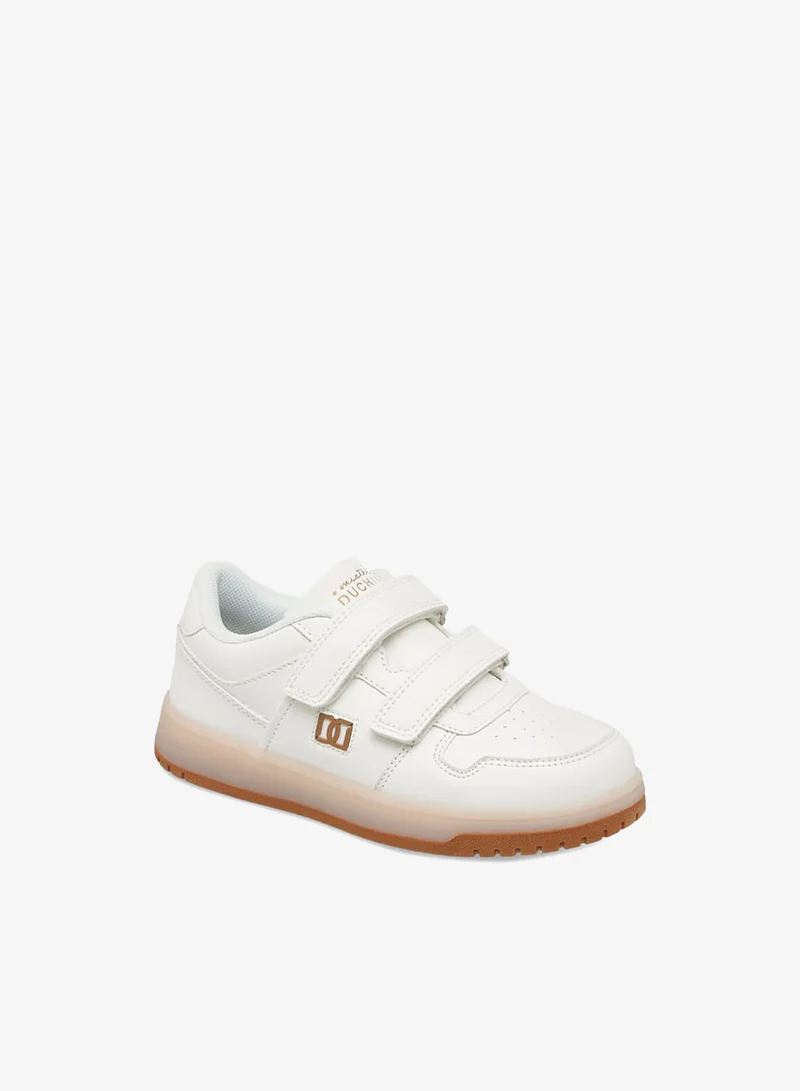 Mister Duchini Boys Panelled Sneakers with Hook and Loop Closure