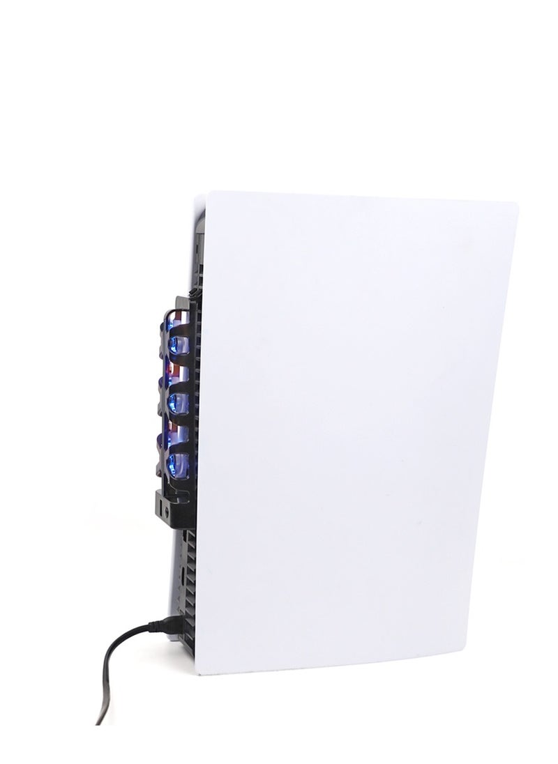 دوبي مروحة تبريد DOBE TP5-1523E PS5 - نظام تبريد عالي السرعة يعمل عبر USB مع تبديد فعال للحرارة لوحدة تحكم PlayStation 5  - Image 2