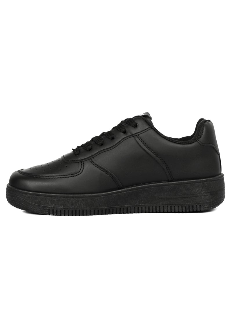 Generic - Women's casual shoes lace up Black - Image 1
