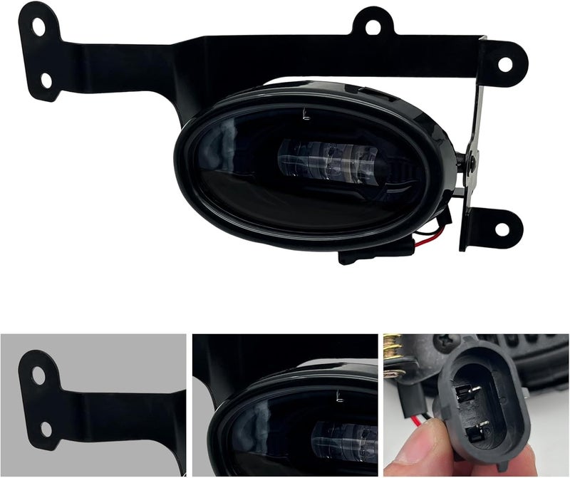 Shocklight LED Fog Lights for 2006-2008 Honda Civic 2 Door with Switch and Wiring Harness - Image 4