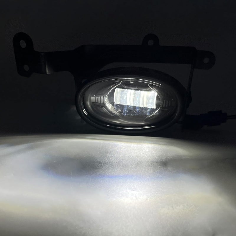 Shocklight LED Fog Lights for 2006-2008 Honda Civic 2 Door with Switch and Wiring Harness - Image 3