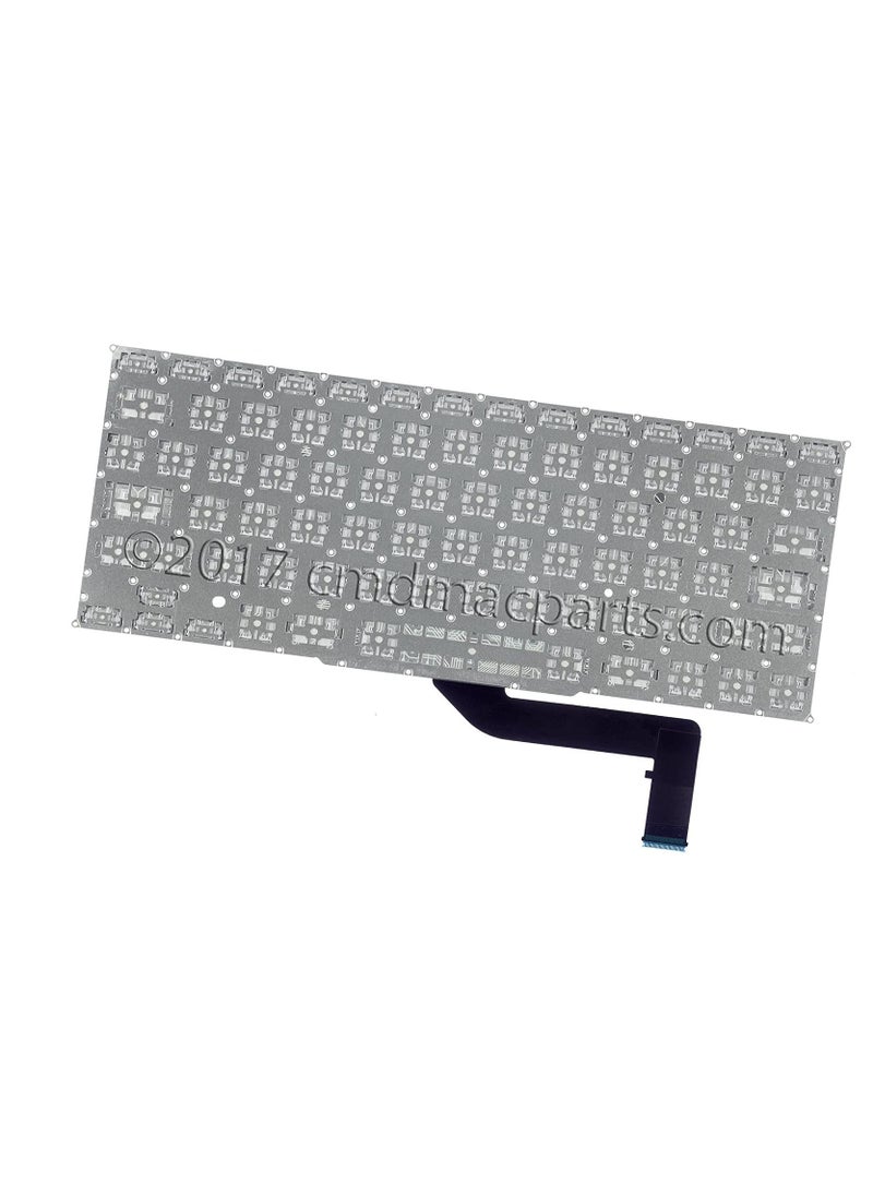 MM - Keyboard US  ARABIC  ENGLISH  MacBook Pro 15-Inch A1398 2013-2015 Retina MC975LL/A MC976LL/A MGXA2LL/A MGXC2LL/A MD831LL/A ME665LL/A ME664LL/A with 80 PCE Screws - Image 1