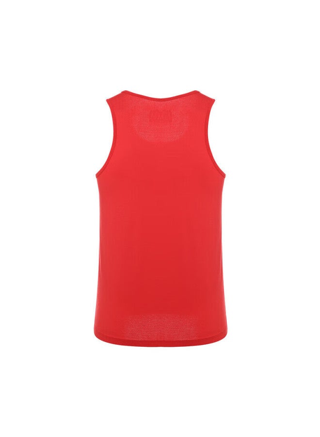 Bodywild Men's Modal Basic Tank Top Red Zbn11pi1 Red 175 - Image 2