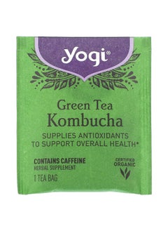 Yogi Tea Yogi Tea, Green Tea Kombucha, 16 Tea Bags, 1.12 oz (32 g)  - Image 3