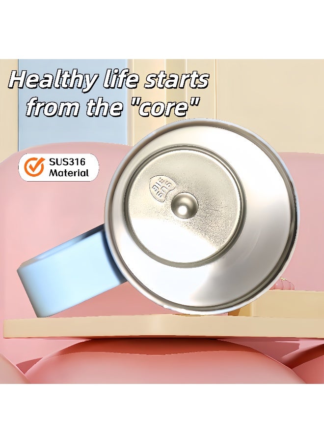 XiuWoo Water Cup，Stainless Steel Vacuum Insulated Tumbler with Lid and Straw for Water,Large-capacity insulated water bottle,with high aesthetic appearance, dual-purpose for keeping cold and hot，Iced Tea or Coffee, Smoothie and More，suitable as a gift for boys and girls（710ml） - Image 4