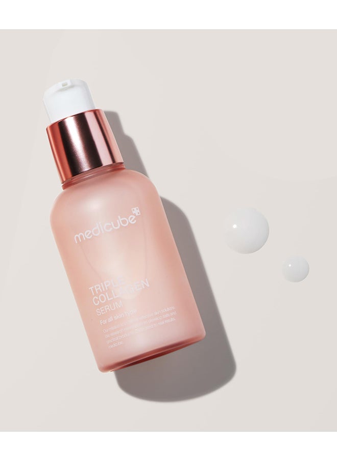 Medicube Triple Collagen Serum Nourish dull skin with Triple Collagen Complex - A lightweight serum with Niacinamide and Hyaluronic Acid - Korean Skincare  - Image 5