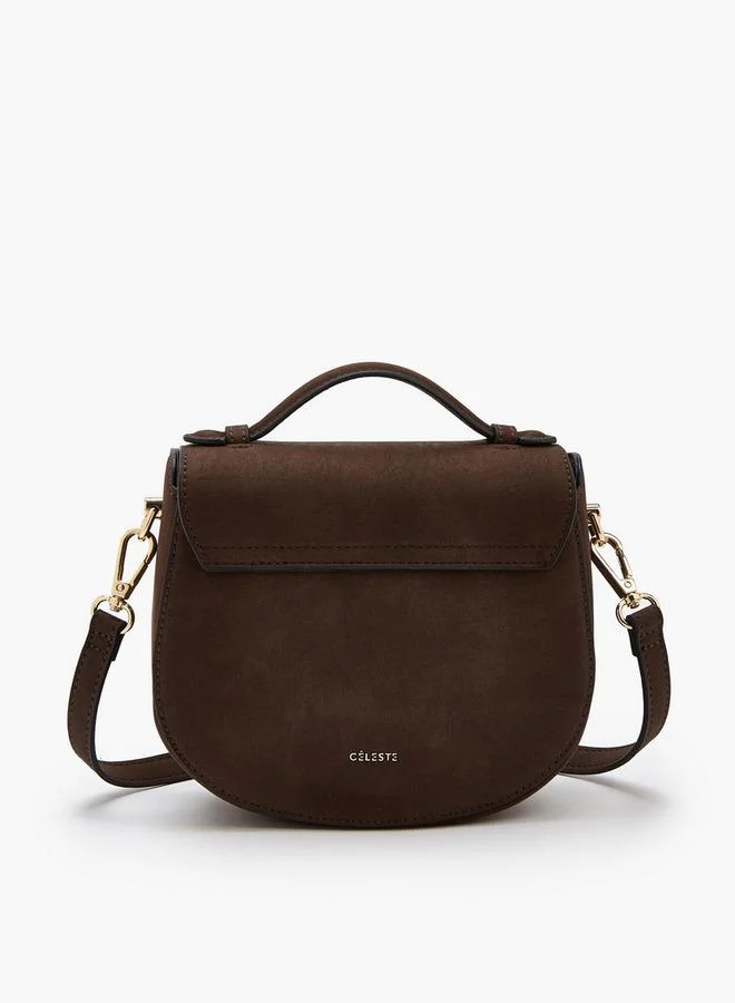 سيليست حقيبة كروس بودي صلبة بحزام قابل للفصل