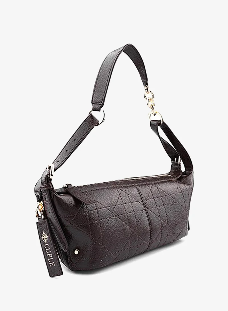 كابلي Cuple Textured Zip Shoulder Bag
