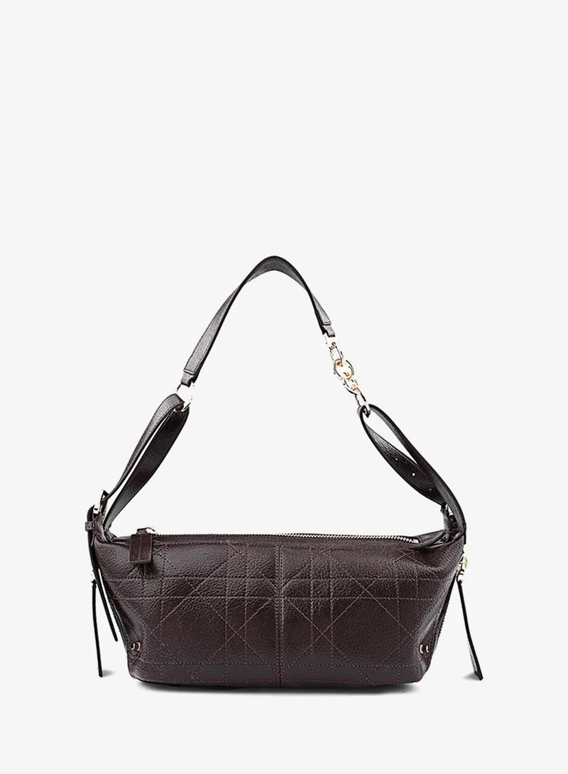 كابلي Cuple Textured Zip Shoulder Bag