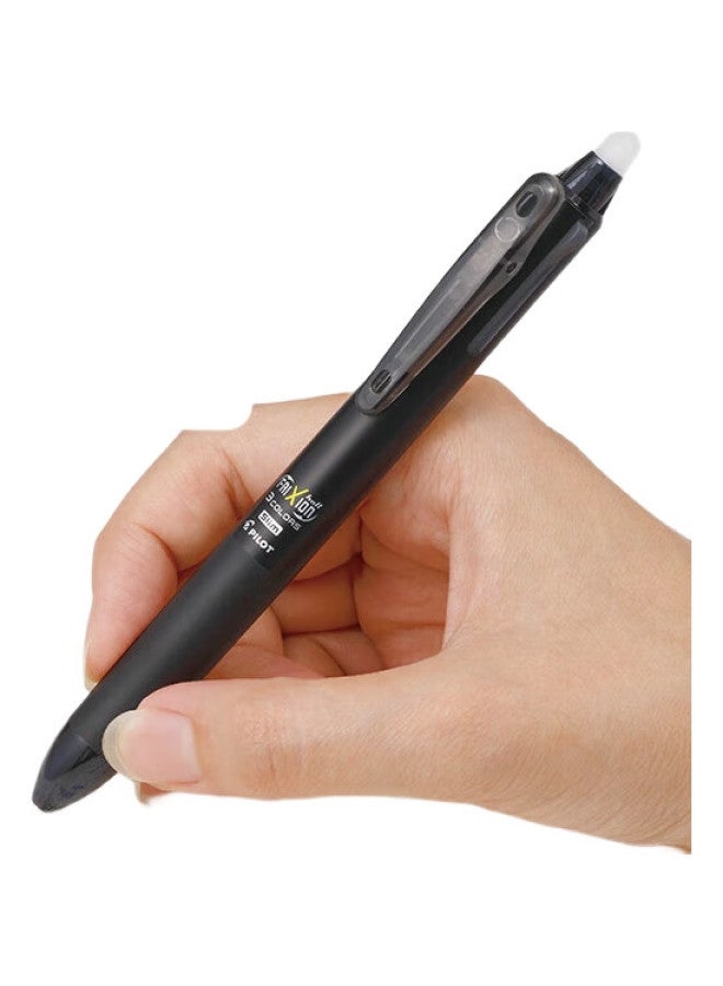 Pilot New Three-Color Retractable Erasable Pen, Gel Pen For Journaling, Students, And Office Use, Lkfbs-60Ef 0.5Mm Light Pink Barrel, Single Pen - Image 1