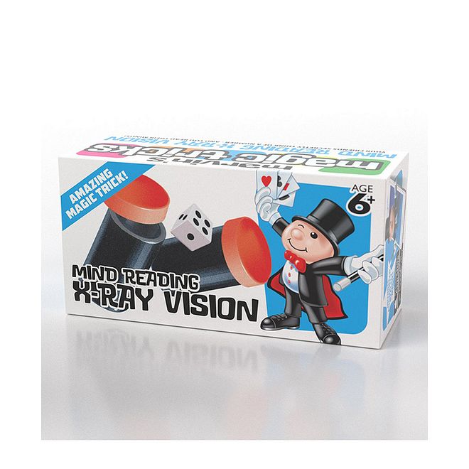 Marvin's Magic Mind Reading X-Ray Vision Activity Kit for Ages 6 with 2 Canisters & Die, L13 x B6.5 x H5 cm - Image 1