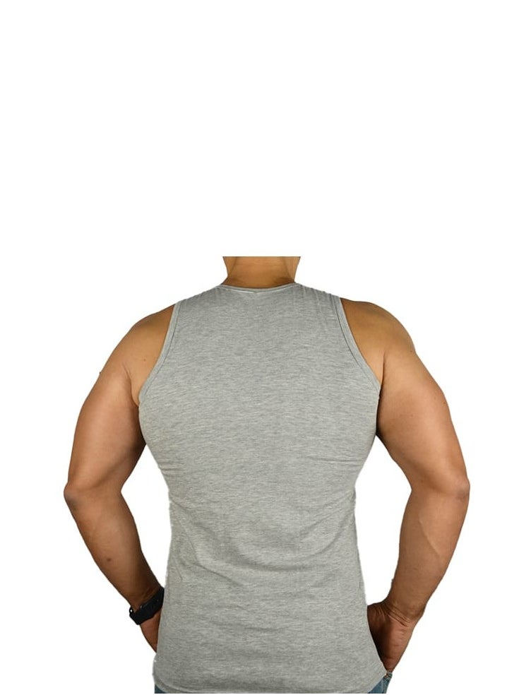 Future Sleeveless Undershirt, Grey For men Size M  - Image 3