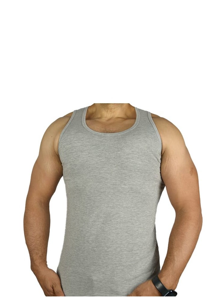 Future Sleeveless Undershirt, Grey For men Size M  - Image 1