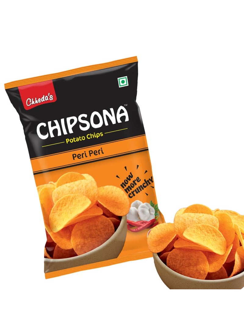 Chheda's Peri Peri Chipsona Potato Chips 90g - Image 3