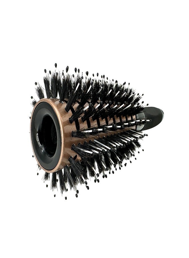 Phillips Brush Luxe Tourmaline Monster Vent 4 Poly-Tip Professional Hair Brush (2.75” Barrel Head) - Vented Blowout Hairbrush with Poly Tipped Nylon & Boar Hair Bristles - Image 3