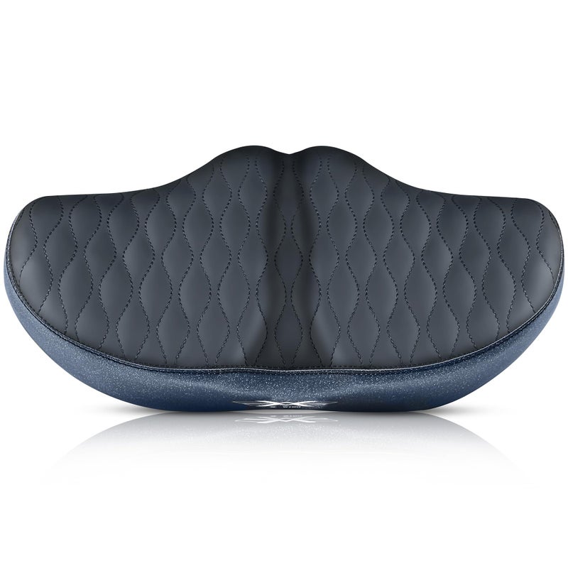 X WING New-Age Noseless Bike Seat Cushion for Men & Women - Extra Padding & Wide - Suitable for City, Electric, Stationary Bikes - Compatible with Peloton Bikes â€“ Wide Winged Bike Seat with Cushion - Image 1