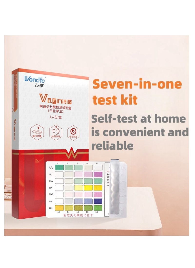 Wondfo - 7 in 1 Vaginal Infection Test Kit, Home Self-Check for Vaginal Infection - Image 1