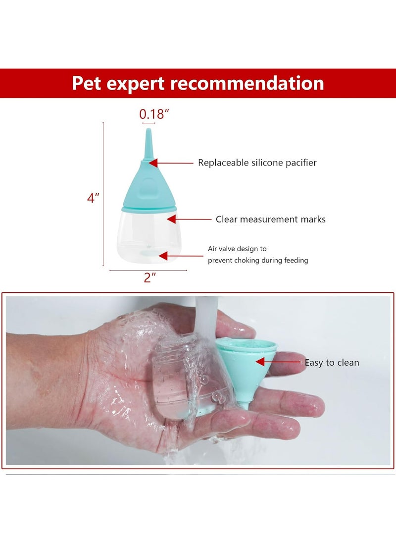 Oasisgalore - Puppy Bottles for Nursing，Kitten Bottles for Nursing，Pet Feeding Bottle - Image 1