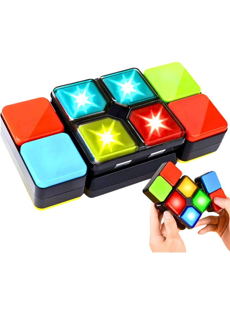 Magic Music Cube Puzzle Game – Electronic Flip Slide Toy for Kids 6-12, Gift for Boys Girls, Memory Brain Challenge, Educational Travel Game, Fun Birthday Toy Ages 7 8 9 10 11 12 - Image 1